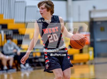 Thumbnail 3 in Blue Valley West @ Shawnee Mission West (Sophomore) photogallery.