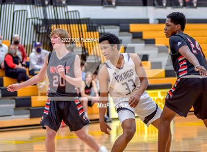 Thumbnail 1 in Blue Valley West @ Shawnee Mission West (Sophomore) photogallery.