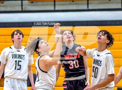 Thumbnail 3 in Blue Valley West @ Shawnee Mission West (Sophomore) photogallery.