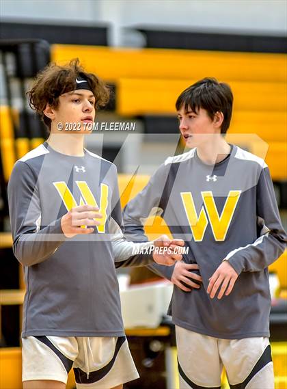 Thumbnail 1 in Blue Valley West @ Shawnee Mission West (Sophomore) photogallery.