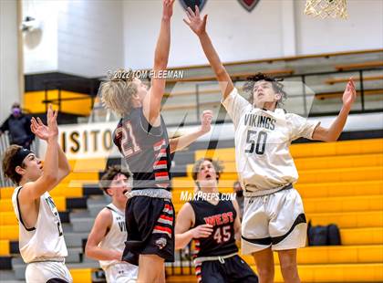 Thumbnail 2 in Blue Valley West @ Shawnee Mission West (Sophomore) photogallery.