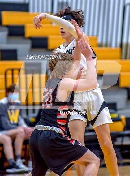 Thumbnail 2 in Blue Valley West @ Shawnee Mission West (Sophomore) photogallery.