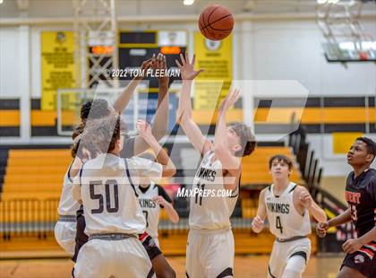 Thumbnail 1 in Blue Valley West @ Shawnee Mission West (Sophomore) photogallery.