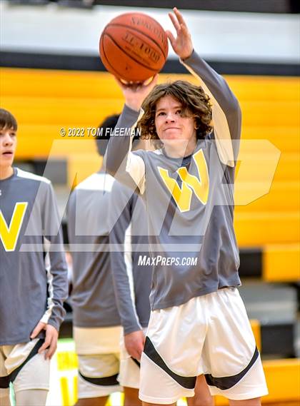 Thumbnail 1 in Blue Valley West @ Shawnee Mission West (Sophomore) photogallery.