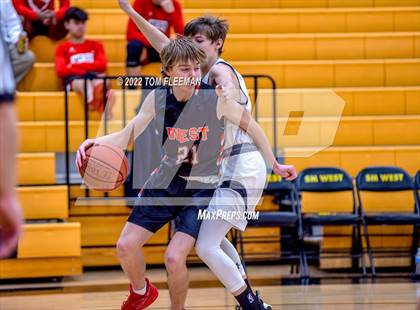 Thumbnail 2 in Blue Valley West @ Shawnee Mission West (Sophomore) photogallery.