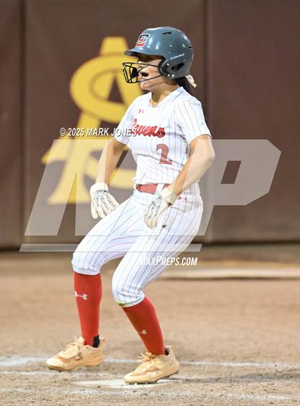 Thumbnail 2 in Yuma Catholic vs. Empire (AIA 3A Final) photogallery.