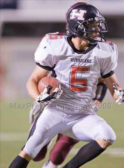 Thumbnail 3 in Morgan vs. Hurricane (3A Semifinal) photogallery.