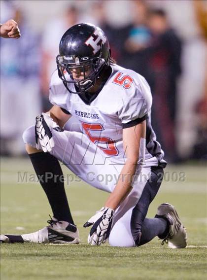 Thumbnail 2 in Morgan vs. Hurricane (3A Semifinal) photogallery.