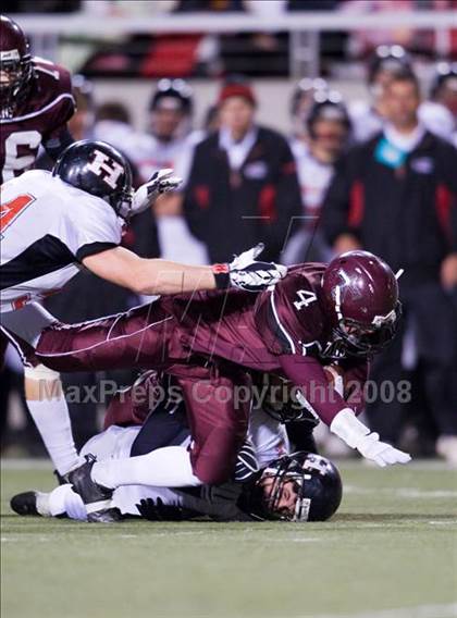 Thumbnail 3 in Morgan vs. Hurricane (3A Semifinal) photogallery.