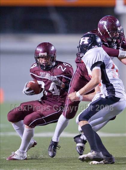 Thumbnail 3 in Morgan vs. Hurricane (3A Semifinal) photogallery.