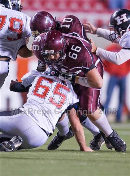 Thumbnail 2 in Morgan vs. Hurricane (3A Semifinal) photogallery.