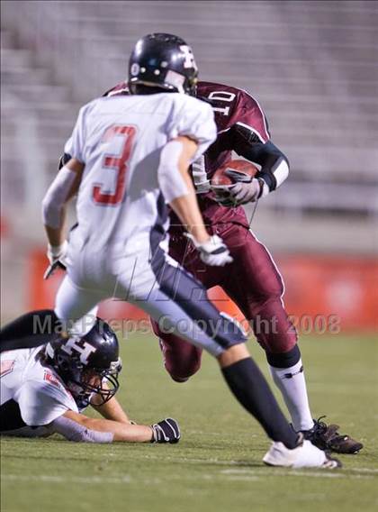 Thumbnail 3 in Morgan vs. Hurricane (3A Semifinal) photogallery.