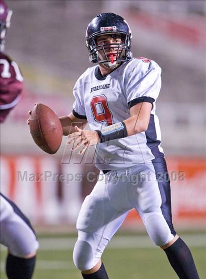 Thumbnail 1 in Morgan vs. Hurricane (3A Semifinal) photogallery.
