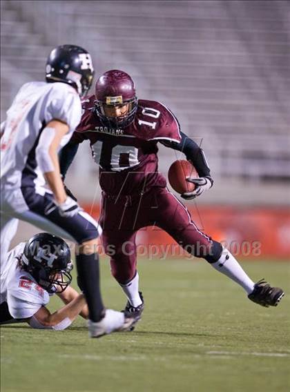 Thumbnail 2 in Morgan vs. Hurricane (3A Semifinal) photogallery.