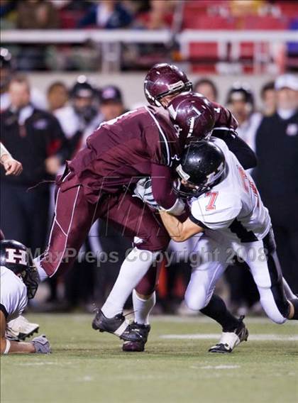Thumbnail 1 in Morgan vs. Hurricane (3A Semifinal) photogallery.