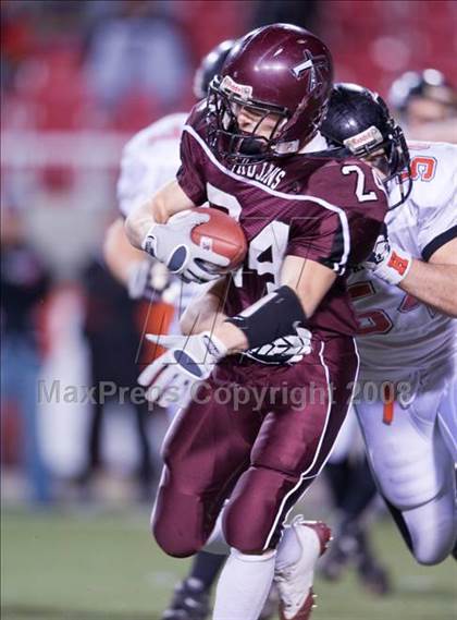 Thumbnail 2 in Morgan vs. Hurricane (3A Semifinal) photogallery.