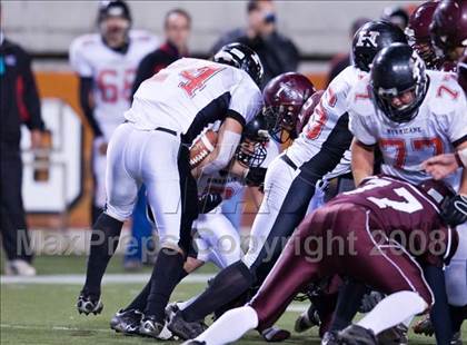 Thumbnail 1 in Morgan vs. Hurricane (3A Semifinal) photogallery.