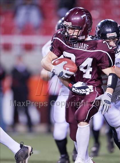 Thumbnail 1 in Morgan vs. Hurricane (3A Semifinal) photogallery.