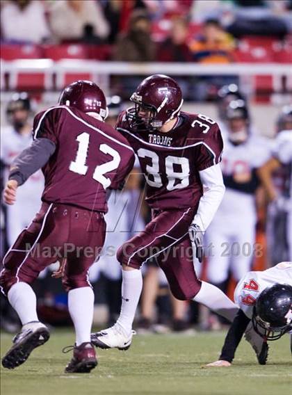 Thumbnail 3 in Morgan vs. Hurricane (3A Semifinal) photogallery.