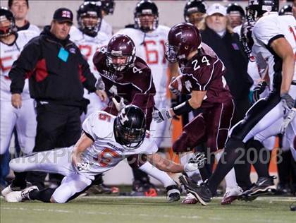 Thumbnail 1 in Morgan vs. Hurricane (3A Semifinal) photogallery.