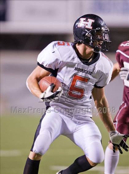 Thumbnail 2 in Morgan vs. Hurricane (3A Semifinal) photogallery.