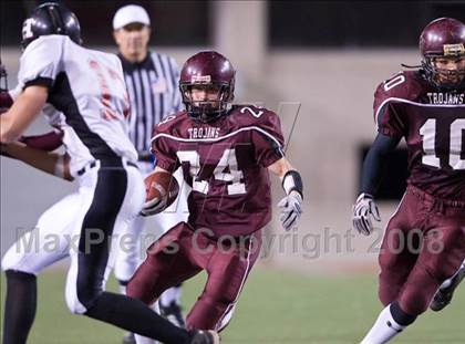 Thumbnail 2 in Morgan vs. Hurricane (3A Semifinal) photogallery.