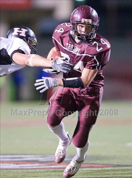 Thumbnail 1 in Morgan vs. Hurricane (3A Semifinal) photogallery.