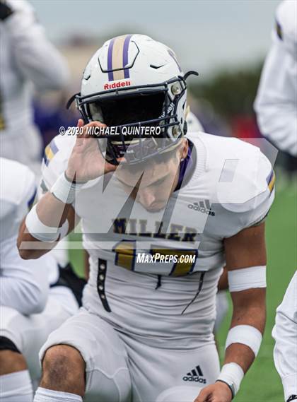 Thumbnail 3 in Miller vs. LBJ Austin (UIL Class 4A Quarterfinal Playoff) photogallery.