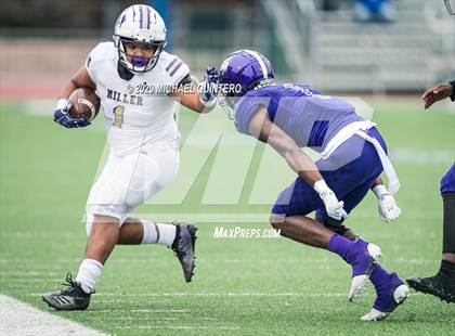 Thumbnail 2 in Miller vs. LBJ Austin (UIL Class 4A Quarterfinal Playoff) photogallery.