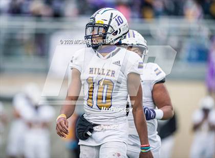 Thumbnail 3 in Miller vs. LBJ Austin (UIL Class 4A Quarterfinal Playoff) photogallery.