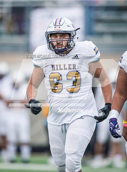 Thumbnail 2 in Miller vs. LBJ Austin (UIL Class 4A Quarterfinal Playoff) photogallery.