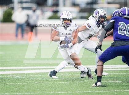 Thumbnail 2 in Miller vs. LBJ Austin (UIL Class 4A Quarterfinal Playoff) photogallery.