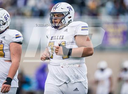 Thumbnail 2 in Miller vs. LBJ Austin (UIL Class 4A Quarterfinal Playoff) photogallery.