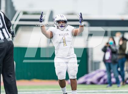 Thumbnail 3 in Miller vs. LBJ Austin (UIL Class 4A Quarterfinal Playoff) photogallery.