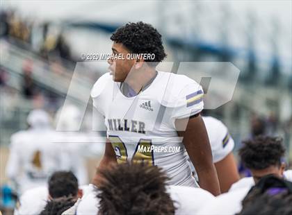 Thumbnail 3 in Miller vs. LBJ Austin (UIL Class 4A Quarterfinal Playoff) photogallery.