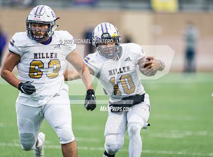 Thumbnail 3 in Miller vs. LBJ Austin (UIL Class 4A Quarterfinal Playoff) photogallery.