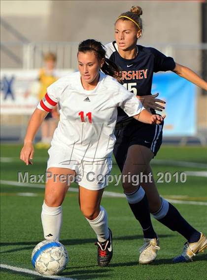 Thumbnail 2 in Hershey vs Cumberland Valley (PIAA Class AAA Final) photogallery.