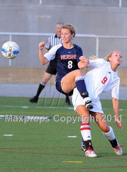 Thumbnail 2 in Hershey vs Cumberland Valley (PIAA Class AAA Final) photogallery.