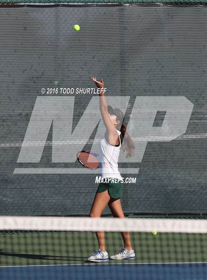 Thumbnail 1 in Red Bluff vs. St. Ignatius (CIF NorCal Regional Team Tennis Championships) photogallery.