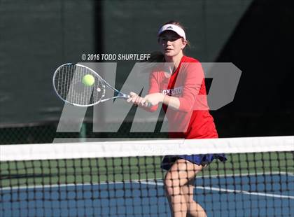 Thumbnail 3 in Red Bluff vs. St. Ignatius (CIF NorCal Regional Team Tennis Championships) photogallery.