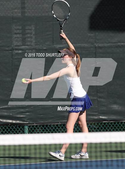Thumbnail 1 in Red Bluff vs. St. Ignatius (CIF NorCal Regional Team Tennis Championships) photogallery.