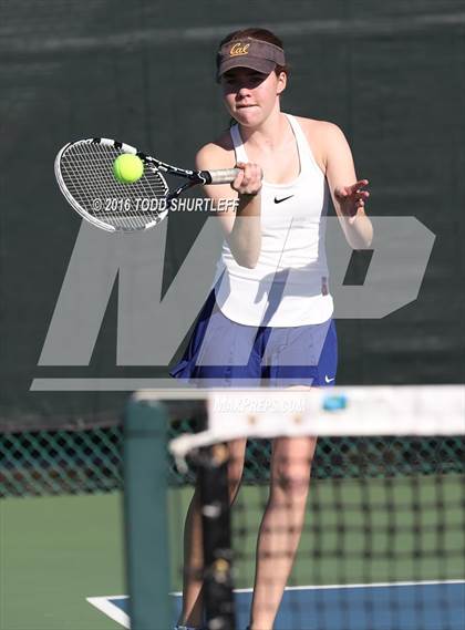 Thumbnail 2 in Red Bluff vs. St. Ignatius (CIF NorCal Regional Team Tennis Championships) photogallery.