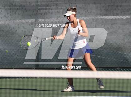 Thumbnail 3 in Red Bluff vs. St. Ignatius (CIF NorCal Regional Team Tennis Championships) photogallery.
