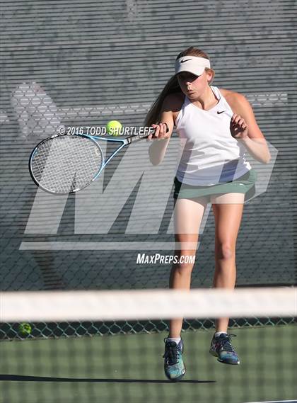 Thumbnail 2 in Red Bluff vs. St. Ignatius (CIF NorCal Regional Team Tennis Championships) photogallery.