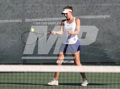 Thumbnail 2 in Red Bluff vs. St. Ignatius (CIF NorCal Regional Team Tennis Championships) photogallery.