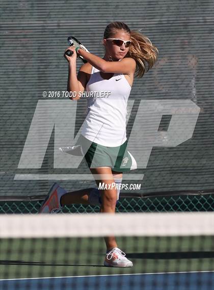 Thumbnail 2 in Red Bluff vs. St. Ignatius (CIF NorCal Regional Team Tennis Championships) photogallery.