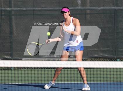 Thumbnail 3 in Red Bluff vs. St. Ignatius (CIF NorCal Regional Team Tennis Championships) photogallery.