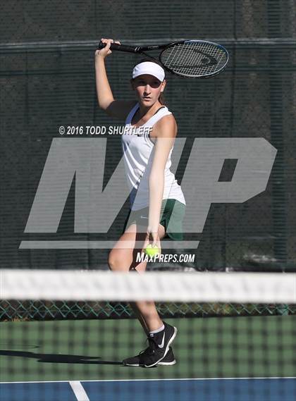 Thumbnail 1 in Red Bluff vs. St. Ignatius (CIF NorCal Regional Team Tennis Championships) photogallery.