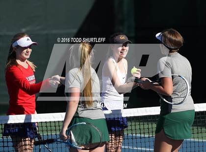 Thumbnail 1 in Red Bluff vs. St. Ignatius (CIF NorCal Regional Team Tennis Championships) photogallery.