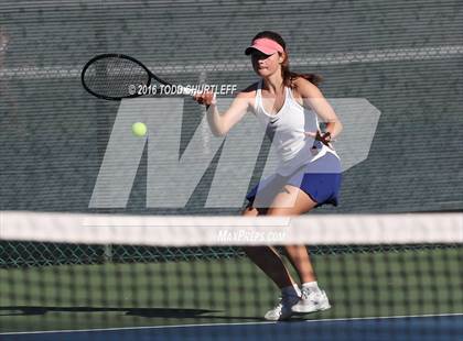 Thumbnail 1 in Red Bluff vs. St. Ignatius (CIF NorCal Regional Team Tennis Championships) photogallery.